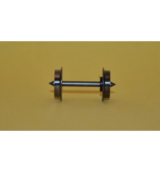 Kovové dvojkolia - 10,4/24,4mm (4ks v balení) (H0)