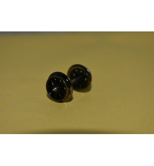 Kovové dvojkolia lúčové - 11,0/24,0mm (kusové balenie) (H0)