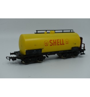 Cisternový vagón s búdkou SHELL "DB"