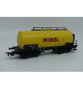 Cisternový vagón s búdkou MINOL "DR"